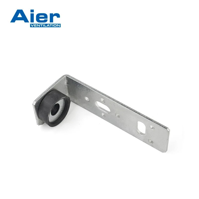 L-Halter mit Gummi-Vibrations isolator (LH)