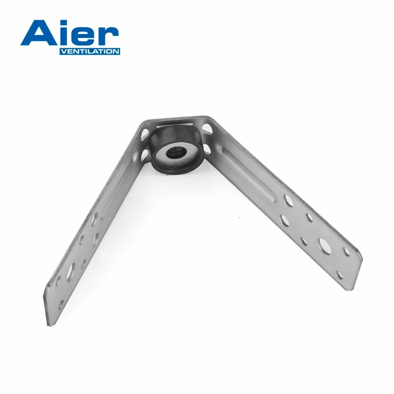V-Halter mit Vibrations isolator (VH)